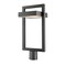 Z-Lite Luttrel 1 Light Outdoor Post Mount Fixture, Black & Frosted 566PHBR-BK-LED - alternate 1